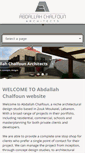 Mobile Screenshot of abdallahchalfoun.com